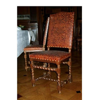 spiralsvad barokstol