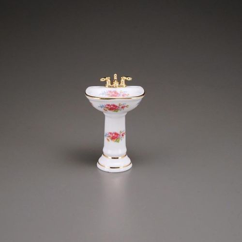 Håndvask porcelæn, dresden rose