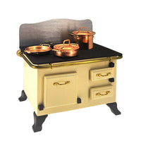 2 gryder + 1 pande,  kobber ( ikke komfur )