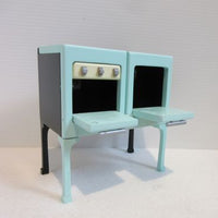 Ovn retro, mintgrøn/sort