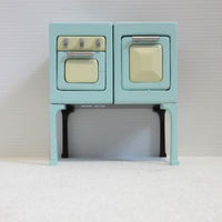 Ovn retro, mintgrøn/sort