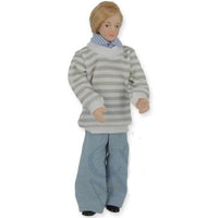 Porcelænsdukke ung mand