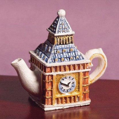 Thepotte ,, big ben " klokketårn, skulptureret resin