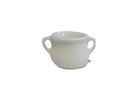Porcelæns skål m/ 2 hanke