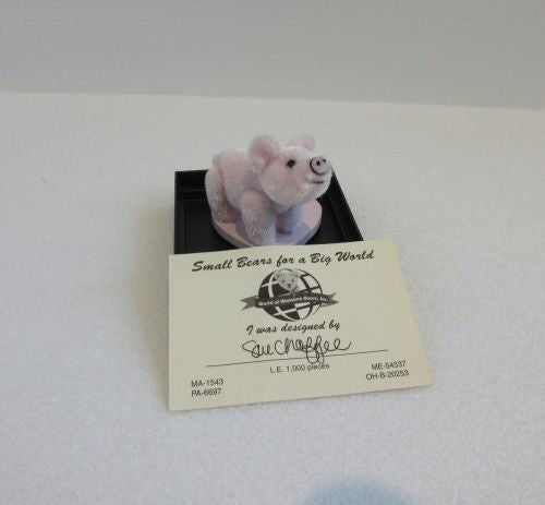 Bentley håndlavet old english sheepdog af Becky Wheeler