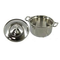 Gryde med låg, stål