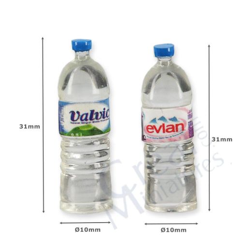 4 flasker vand