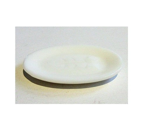 Porcelænsfad, oval, hvid