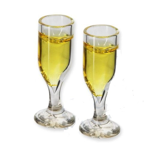 2 glas champagne