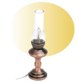 Bordlampe bronze