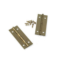 Hængsel messing til dukkehus 2 stk.