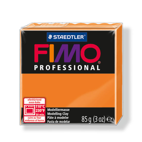 Fimo professionel orange 85 gr.