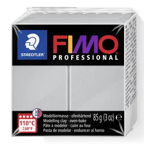 fimo professionel delfin grå 85 gr.
