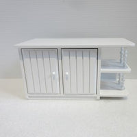 Køkken ø hvidmalet