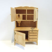 Køkkenskab med melbox, fyrtræ