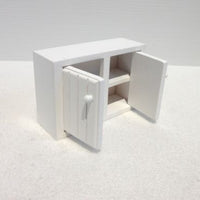 Køkken overskab hvidmalet