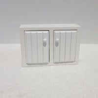 Køkken overskab hvidmalet