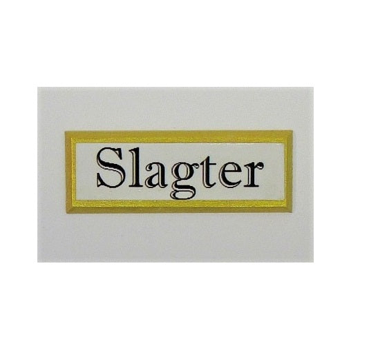 Butiksskilt, Slagter