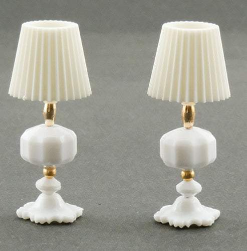 Bordlampe 2 stk. plast uden el