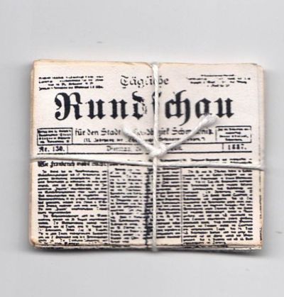 Tägelish rundschau bundt m/ 5 aviser