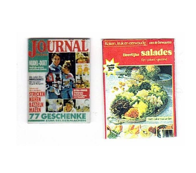 2 magasiner ( jurnal + heerlijke salades )