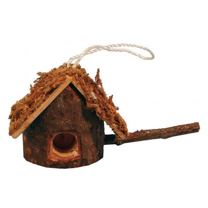 Fuglehus med 3 fugle