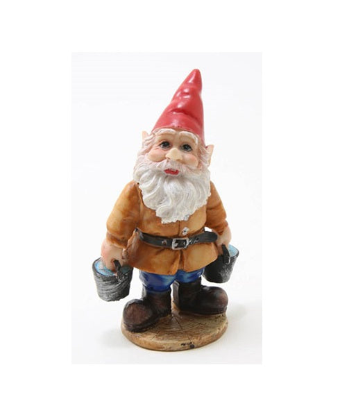 Nisse/Gnom med spande m/vand