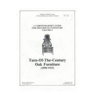 Møbelsnedker guide for d. h. møbler: turn of the century oak furniture 1890 - 1915 volume 5