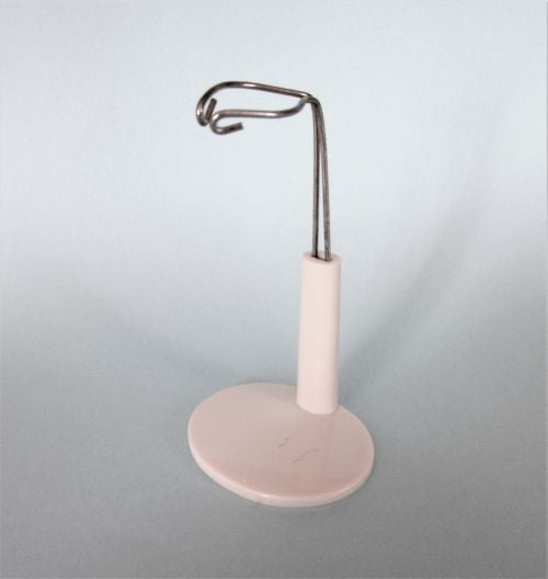 Dukkestativ, plast, til 15 cm dukke