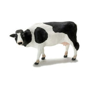 Sortbroget ko, resin