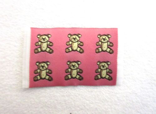 Gulvtæppe pink m/ bamser