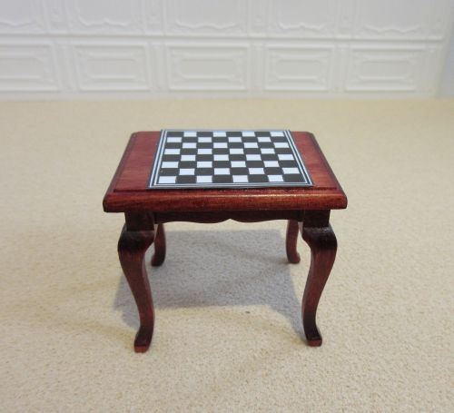 Skakbord, mahogny