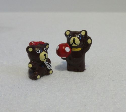 2 bamser, resin