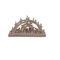 Julekrybbe håndl. ( kan indlægges lys )