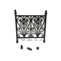 Hegn sort plast, kan forlænges se beskrivelse