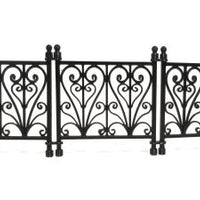 Hegn sort plast, kan forlænges se beskrivelse