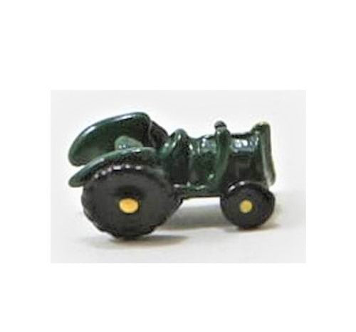 Traktor, grøn metal