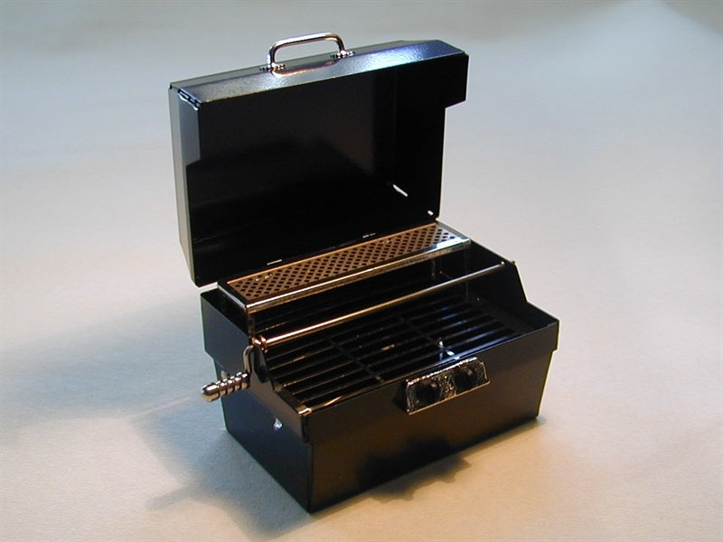 Grill, sort metal