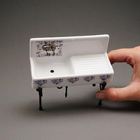 Køkkenvask, porcelæn