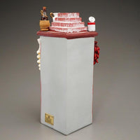 Pizzaovn, keramik m/ deco