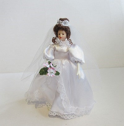 Dukke porcelæn Brud
