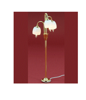 Gulvlampe, 3 skærme