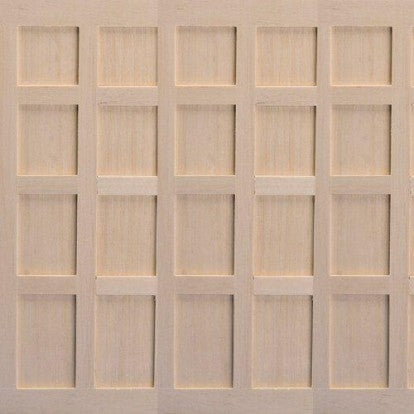 Træpanel, Tudor stil 3 stk.