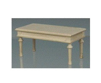 Louis XVI sofa bord ubehandlet