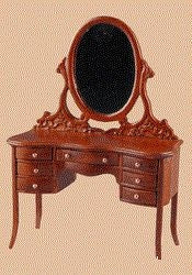 Toiletmøbel Valnød, Louis XVI