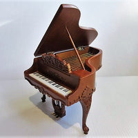 Grand piano Louis XV, walnut