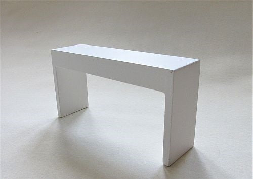Consolbord ( moderne ) hvidlakeret