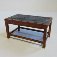 Moderne sofabord, valnød ,, granit"