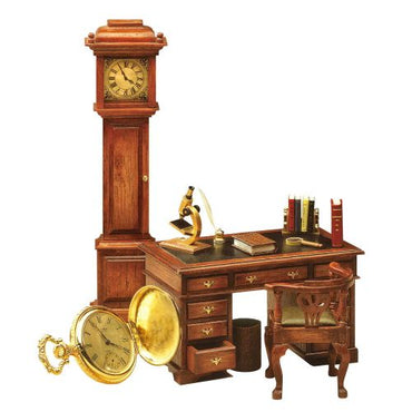 Engelsk skrivebord KIT ubh.  excl. deko