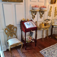 Skrivepult & butikstrappe KIT ubh.